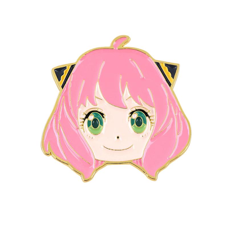 Anime Enamel Brooch For Men Lapel Badges
