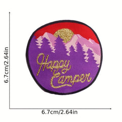 13pcs Shanhe Iron On Patches For Men Sew On Embroidered Applique Repair Patch