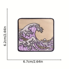 13pcs Shanhe Iron On Patches For Men Sew On Embroidered Applique Repair Patch