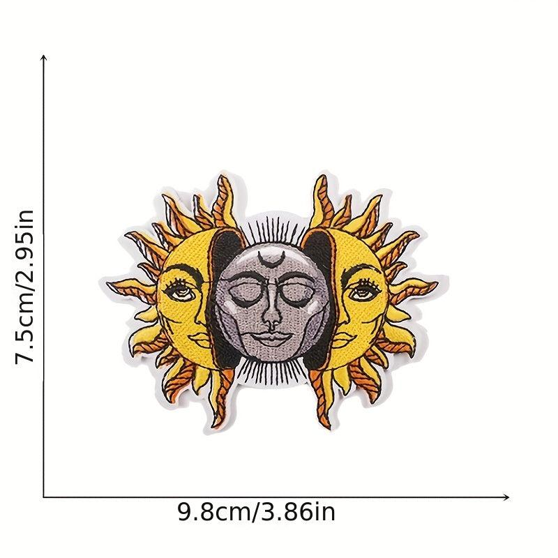 9pcs Skull Iron On Patches Sew On Embroidered Applique Repair Patch DIY Crafts