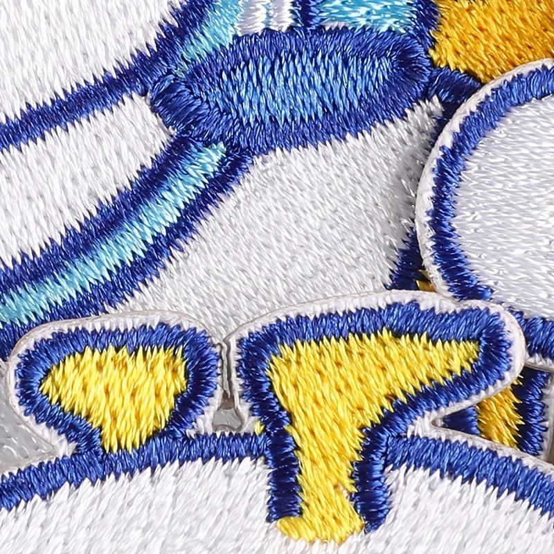 5pcs Duck Embroidery DIY Patch Decorative Accessories For Clothes Backpack Hat