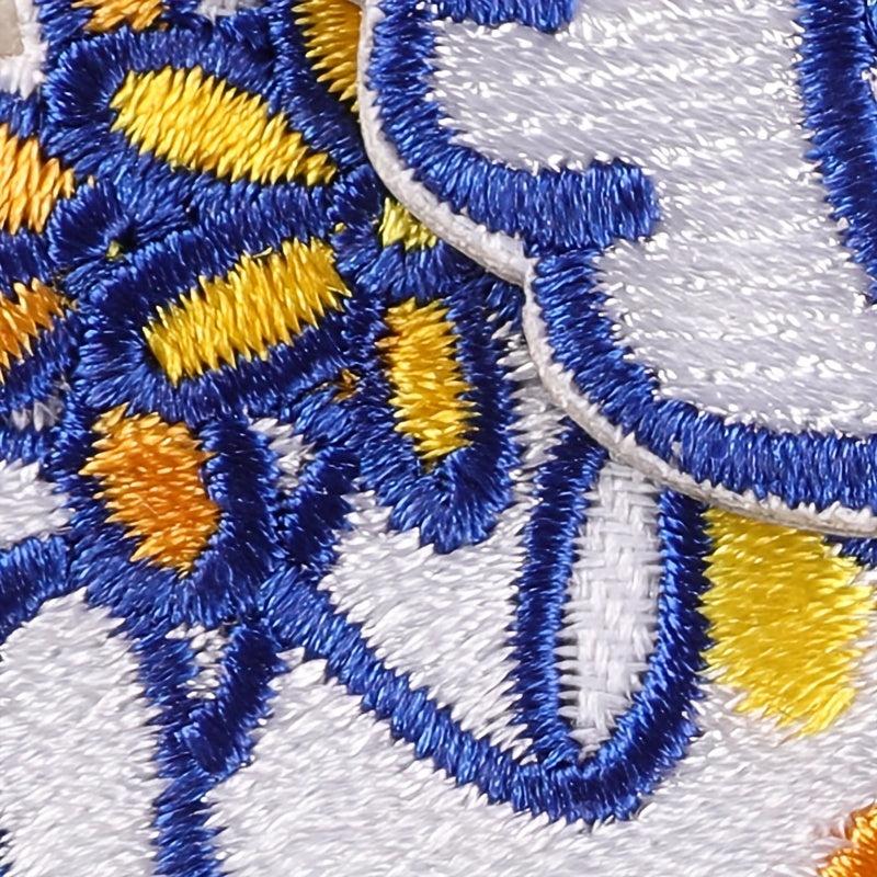 5pcs Duck Embroidery DIY Patch Decorative Accessories For Clothes Backpack Hat