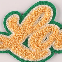 Letter Towel Embroidery Patch for Girls Clothing DIY