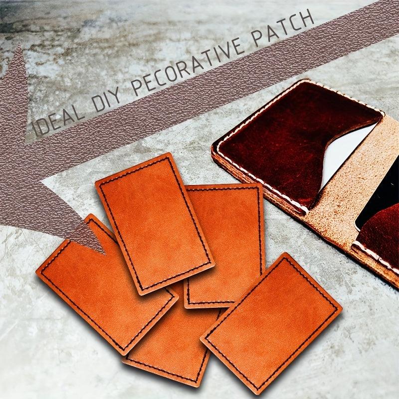 Men's Leather Patches - Adhesive Laserable Patch