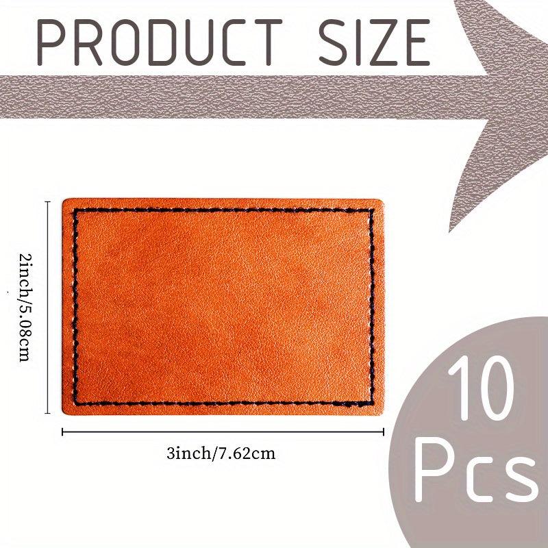 Men's Leather Patches - Adhesive Laserable Patch