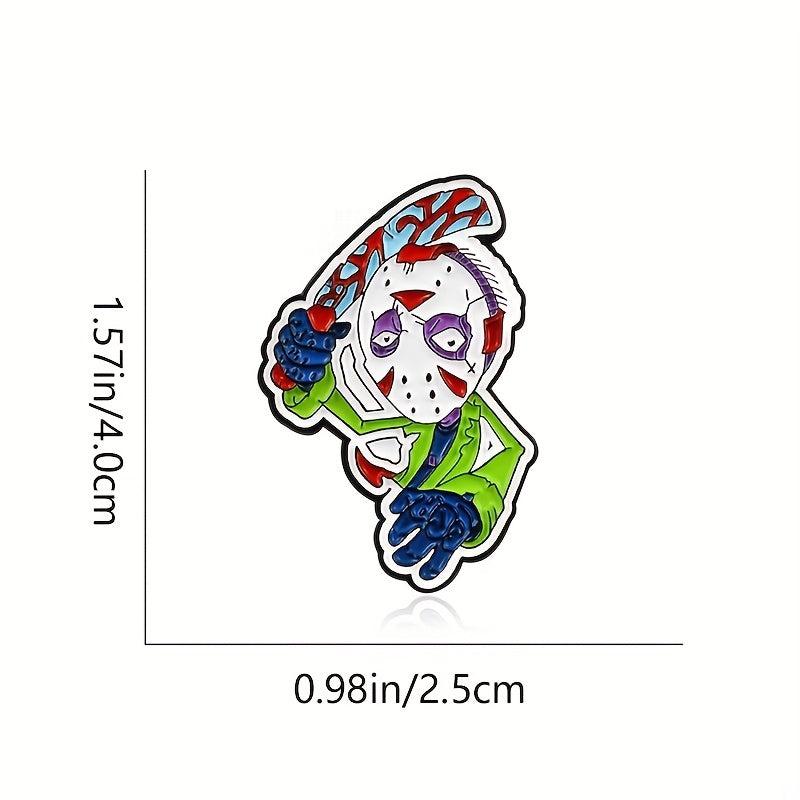 Zinc Alloy Cartoon Character Brooch