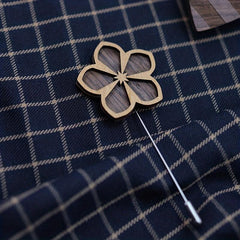 Flowers Brooch Metal Badges Lapel Pin Clothing Bags Accessories