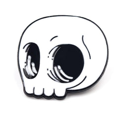 Cartoon Skull Alloy Drip Oil Brooch Clothing Bag Accessories