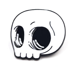 Cartoon Skull Alloy Drip Oil Brooch Clothing Bag Accessories