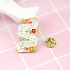 Fresh Flower Ribbon Brooch