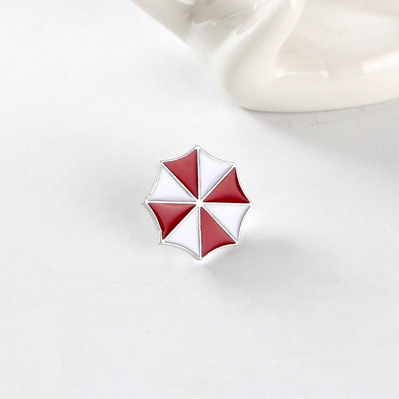 Umbrella Brooch Pin for Men