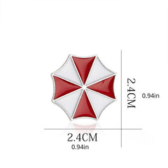 Umbrella Brooch Pin for Men