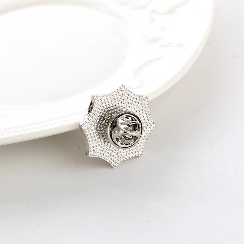 Umbrella Brooch Pin for Men