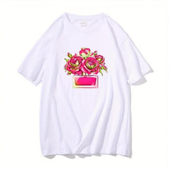 Rose Perfume Bottle Hot Stamping Transfer Film for Men