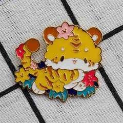 Tiger Shape Brooch For Men