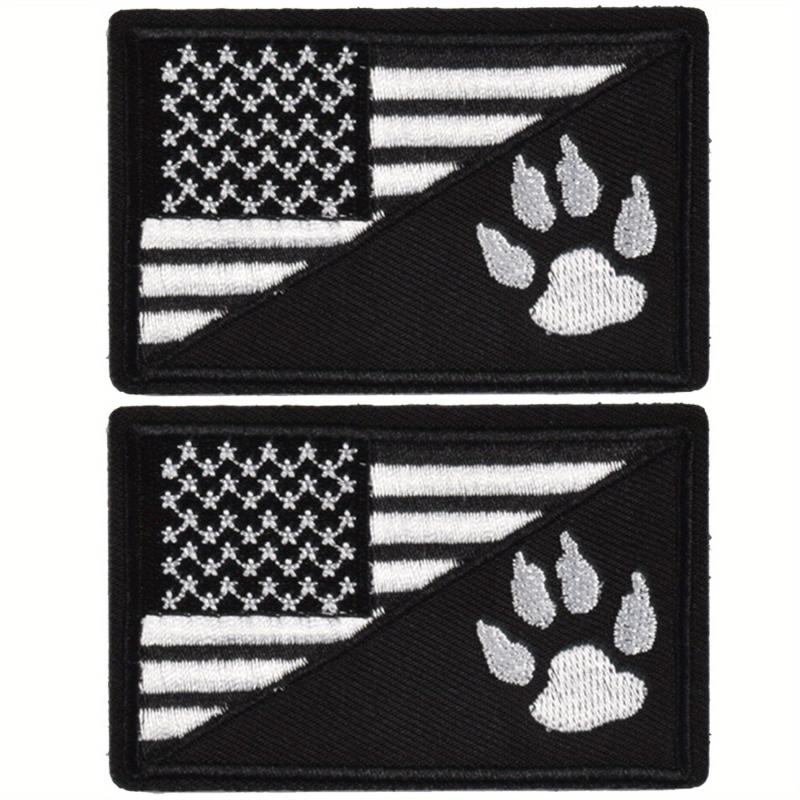 J CARP Service Dog Patches Tactical Pet In Training Embroidered Patch