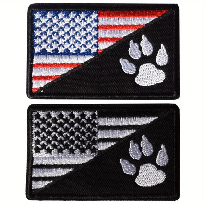 J CARP Service Dog Patches Tactical Pet In Training Embroidered Patch