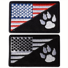 J CARP Service Dog Patches Tactical Pet In Training Embroidered Patch
