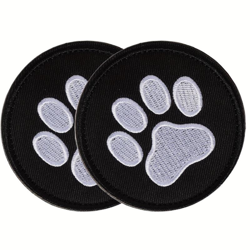 J CARP Service Dog Patches Tactical Pet In Training Embroidered Patch