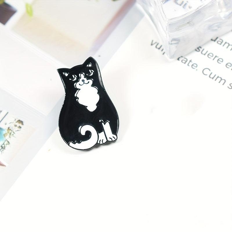 Animal Brooch Pig Cat Tiger Badge Bags Clothes Accessories For Men