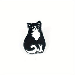 Animal Brooch Pig Cat Tiger Badge Bags Clothes Accessories For Men