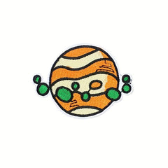 Astronaut Theme Iron On Patches For Girls Sew On Embroidered Applique