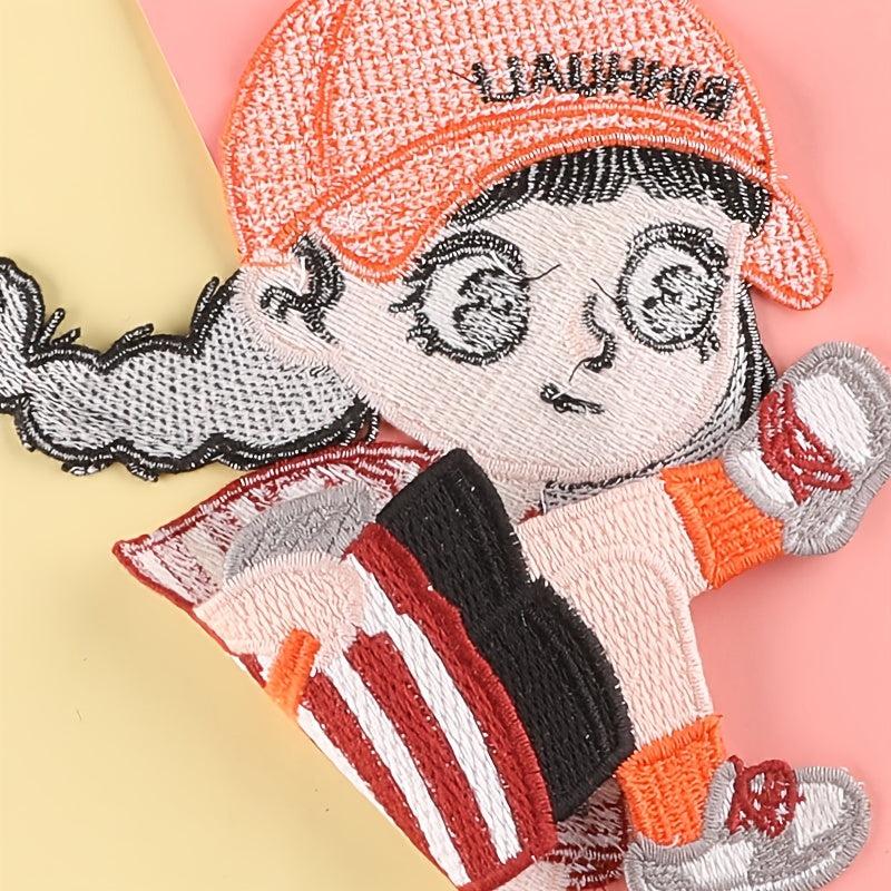 Little Girls Embroidered Emblem Badge DIY Decorative Accessories
