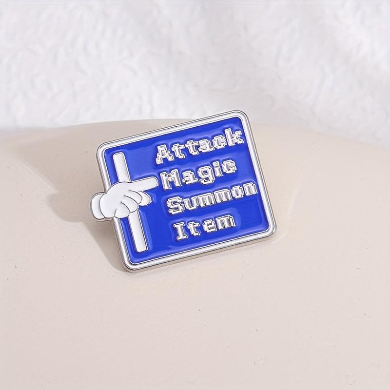 Magical Brooch Pin Jewelry for Summoning Power