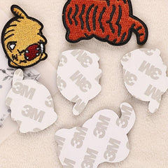 6pcs Tiger Embroidery DIY Patch for Clothes Backpack Hat