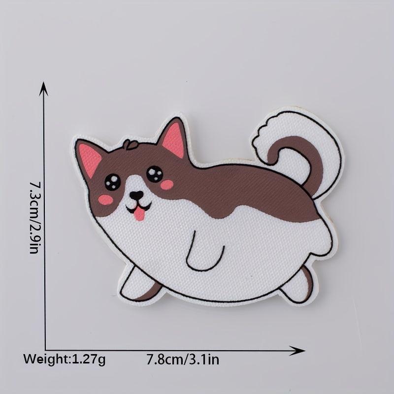 4PCS 3D Cat Pattern Cloth Stickers DIY Costume Decoration