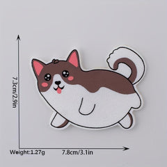 4PCS 3D Cat Pattern Cloth Stickers DIY Costume Decoration