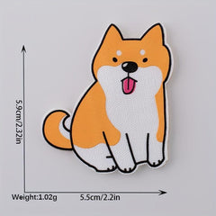 4PCS 3D Animal Cloth Stickers DIY Costume Decoration Sewable Ironable