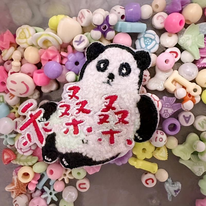 Panda Embroidery Stickers for Boys & Phones