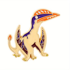 Dinosaur Enamel Pins Retro Lapel Badges Backpack Decor Brooches