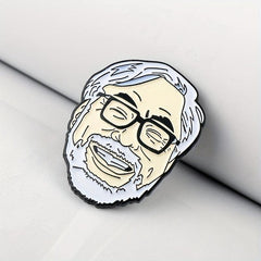 Anime Master Character Head Brooch for Men
