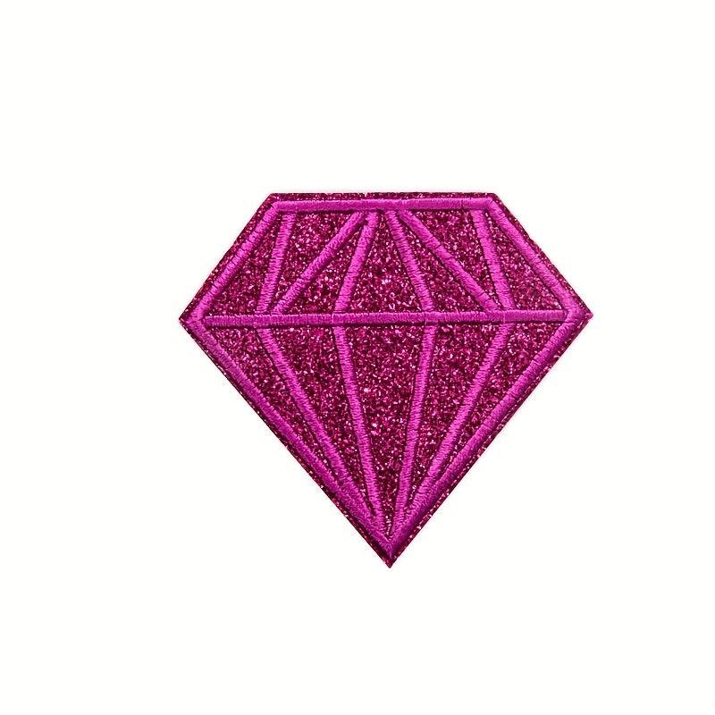9pcs Diamond Embroidered Patches For Men Sew On Applique Repair Patch DIY Crafts