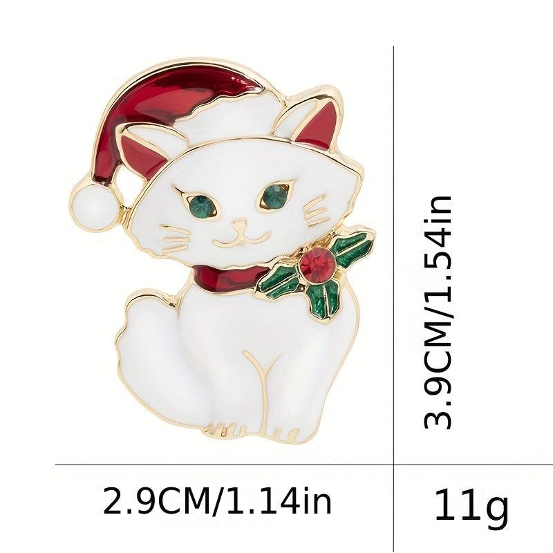 Cat Animals Brooch For Men Wedding Gift