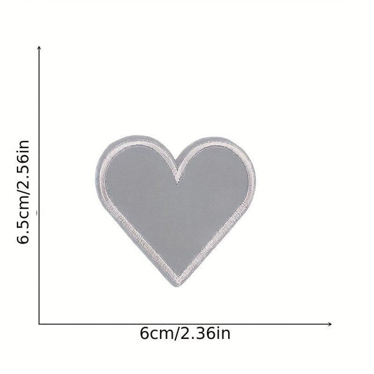 11pcs Night Effect Iron On Patches For Men Embroidered Applique Repair Patch