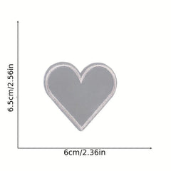 11pcs Night Effect Iron On Patches For Men Embroidered Applique Repair Patch