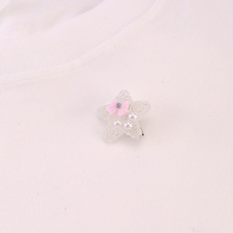 Resin Sticky Crystal Diamond Candy Brooch - Fresh Accessories