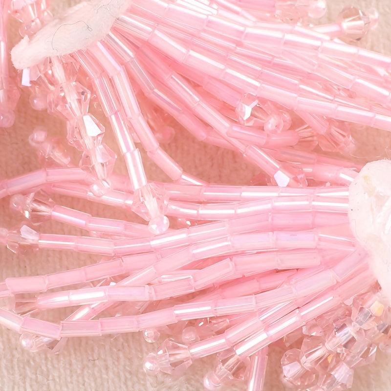 Beaded Tassel Embroidery Clothing Accessories DIY Patches