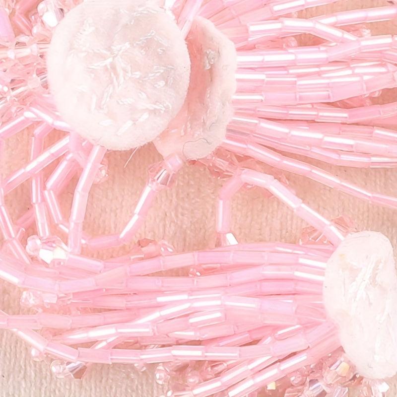 Beaded Tassel Embroidery Clothing Accessories DIY Patches