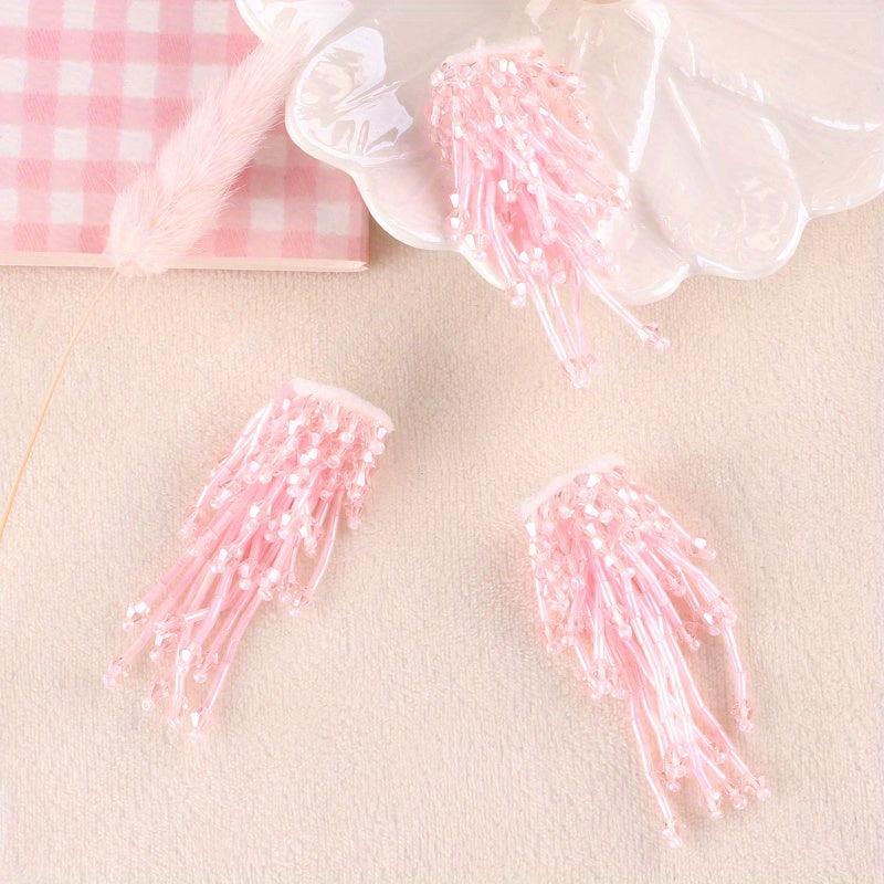 Beaded Tassel Embroidery Clothing Accessories DIY Patches