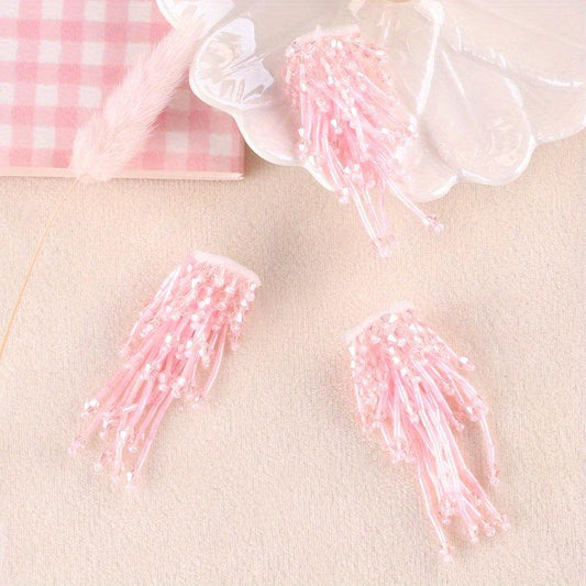 Beaded Tassel Embroidery Clothing Accessories DIY Patches