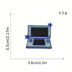 12pcs Iron On Patches Embroidered Applique Repair Patch DIY Clothing