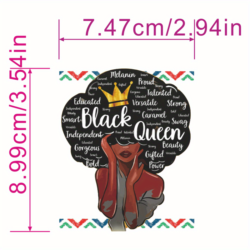 Girl Sublimation Printing Heat Painting Clothing Patches