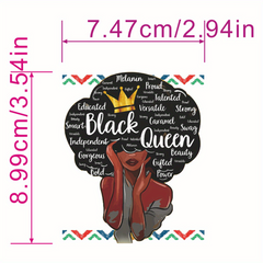 Girl Sublimation Printing Heat Painting Clothing Patches