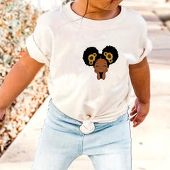 6pcs Girl Heat Transfer Vinyl Stickers for T Shirt Jeans Coat Backpacks