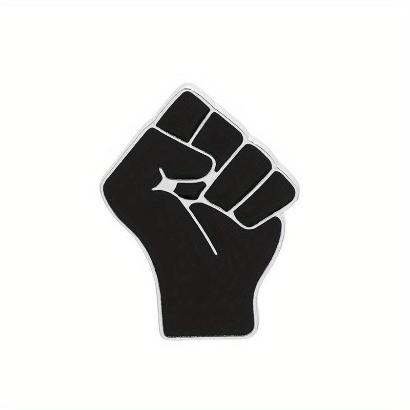 Fist Brooch Creative Pins Metal Badges for Men