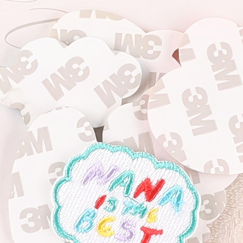 6pcs Letter Embroidery Patches DIY Clothes Accessories